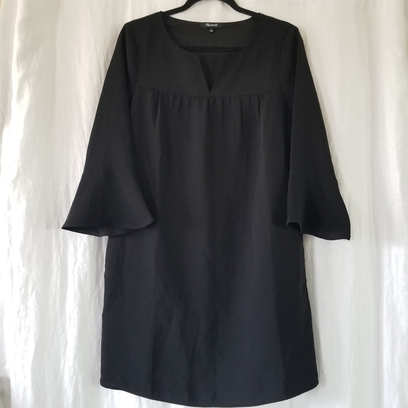 Madewell | Starland Bell Sleeve Mini Dress - Picture 3 of 10